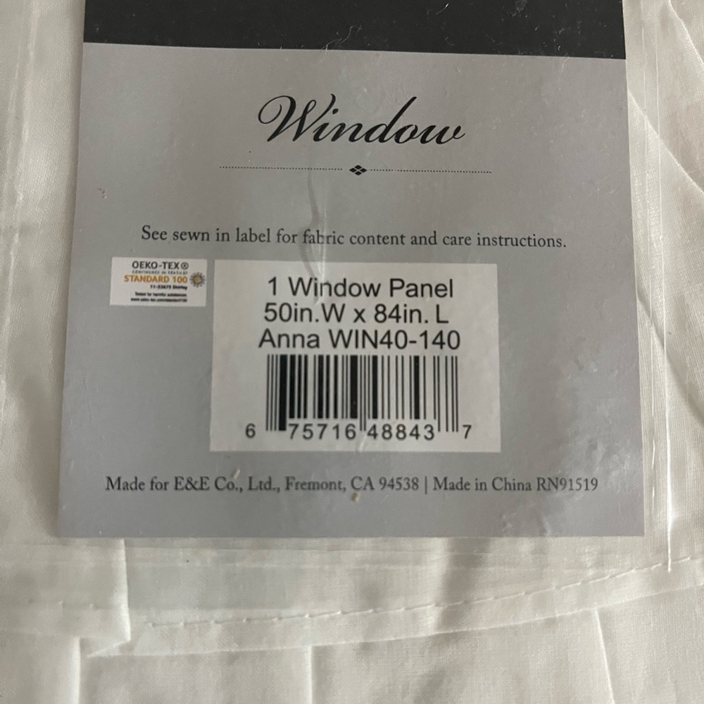 Madison park Anna ruffle curtain panels lot /4 - Picture 5 of 5